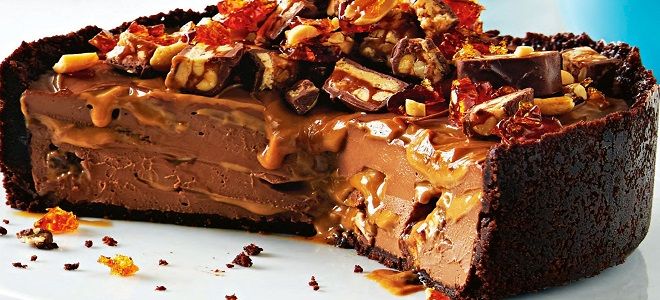 чизкейк сникерс с творожным сыром чизкейк сникерс с творожным сыром