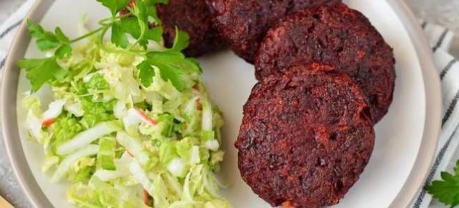 фото12 овощные котлеты из свеклы