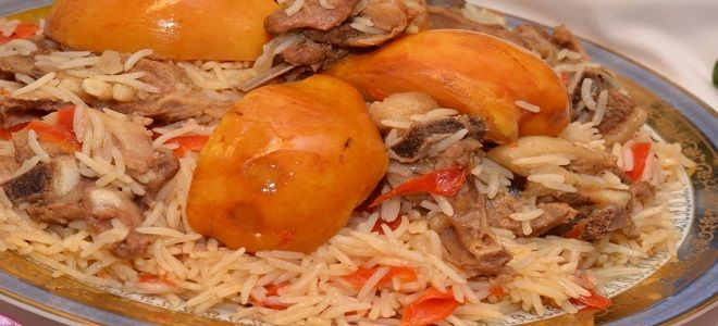 плов с айвой плов с айвой