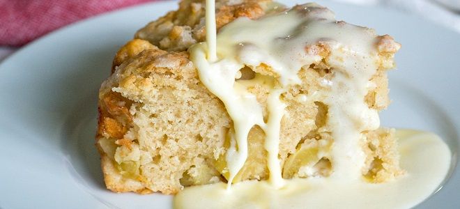 шарлотка на сгущенке с яблоками в духовке шарлотка на сгущенке с яблоками в духовке