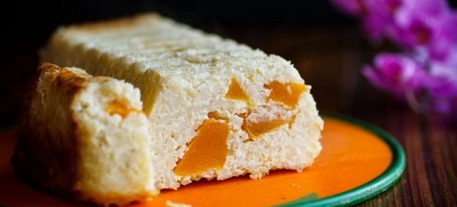 фото12 творожно рисовая запеканка с тыквой