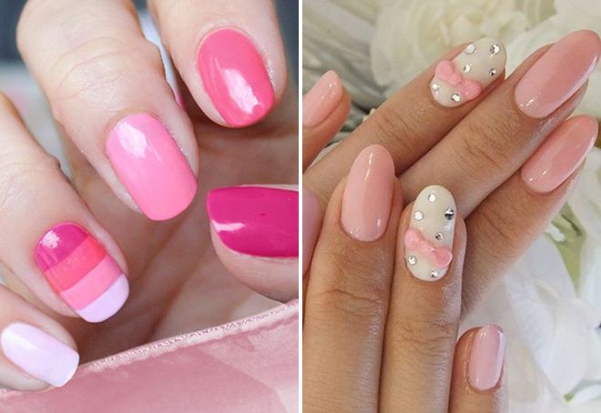 маникюр под розовое платье на выпускной маникюр под розовое платье на выпускной