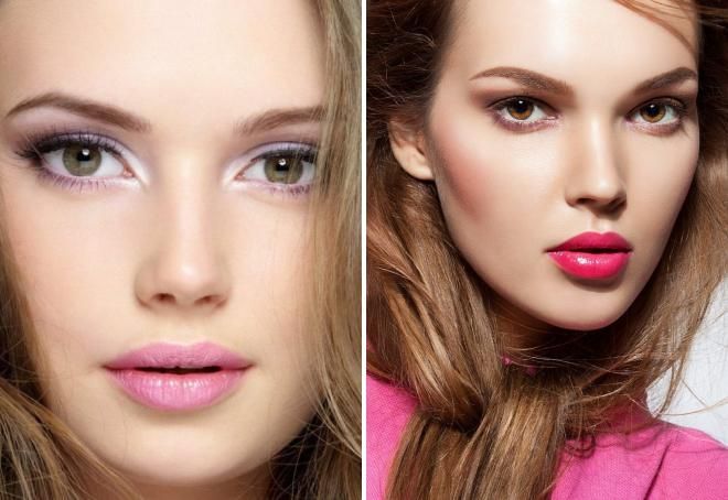 нежно-розовый макияж нежно-розовый макияж