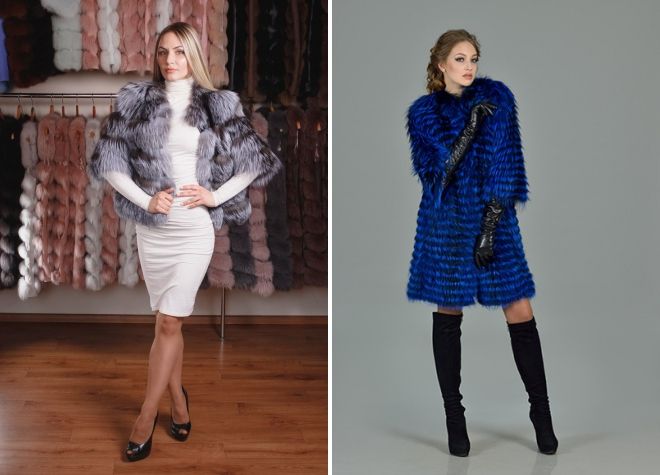 полушубок из чернобурки полушубок из чернобурки