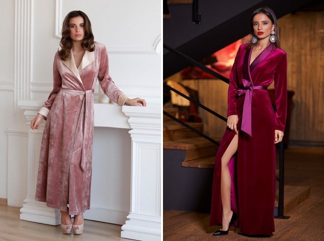 бархатное платье халат бархатное платье халат