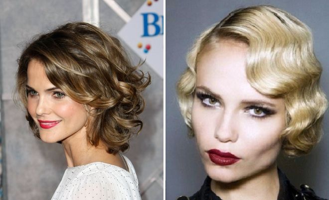 голливудские локоны на каре голливудские локоны на каре