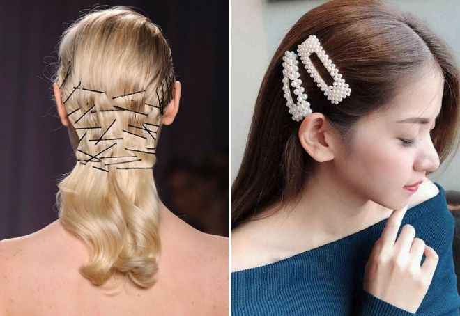 красивые прически на средние волосы с заколками красивые прически на средние волосы с заколками
