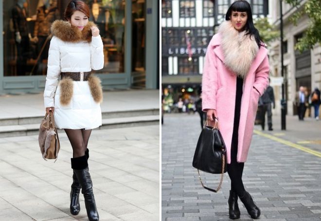 с чем носить пальто с меховым воротником с чем носить пальто с меховым воротником