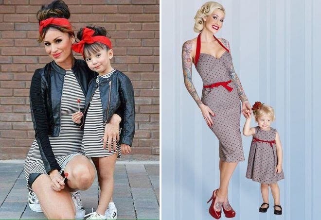 семейная фотосессия в стиле пин ап семейная фотосессия в стиле пин ап