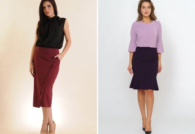 юбка баклажанового цвета юбка баклажанового цвета