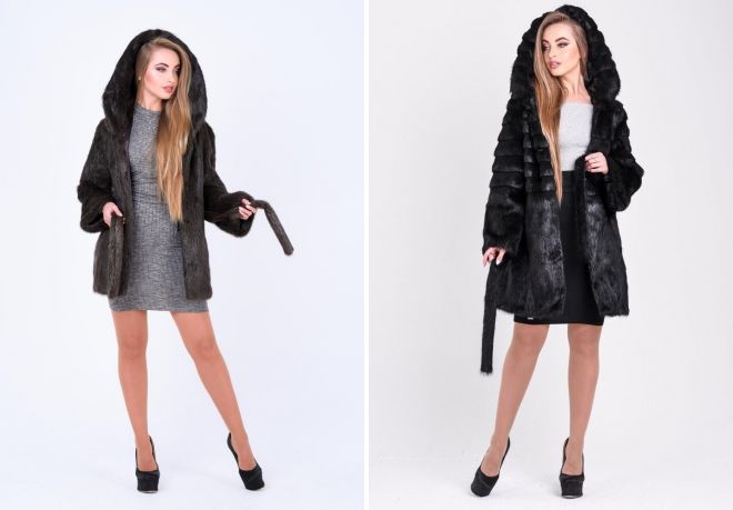 полушубок из нутрии полушубок из нутрии