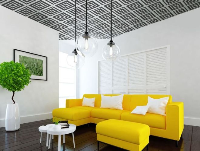 акцент на потолок акцент на потолок