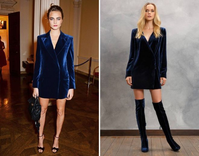 бархатное платье пиджак бархатное платье пиджак