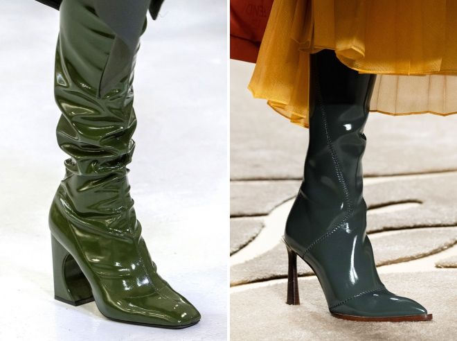 лаковые женские осенние сапоги лаковые женские осенние сапоги