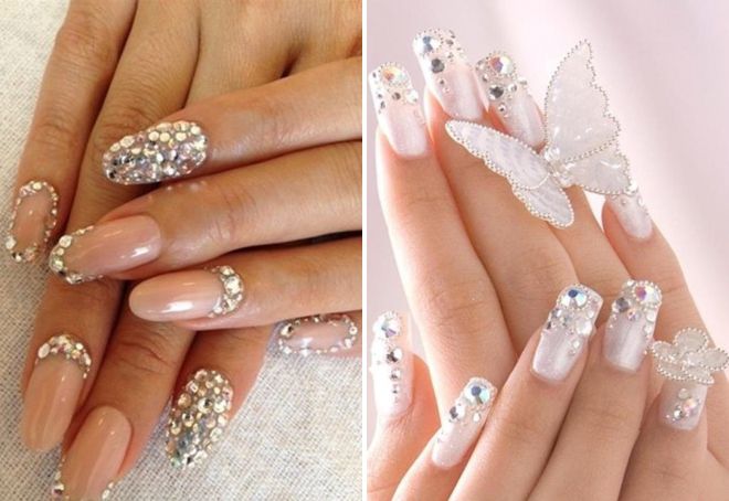 маникюр к белому платью на выпускной маникюр к белому платью на выпускной