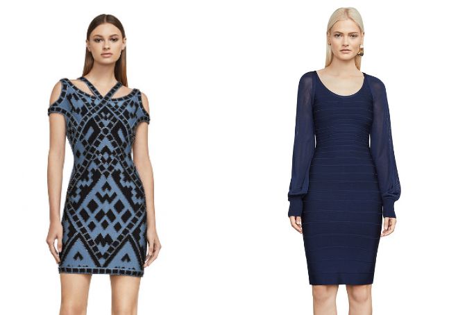 синее бандажное платье синее бандажное платье