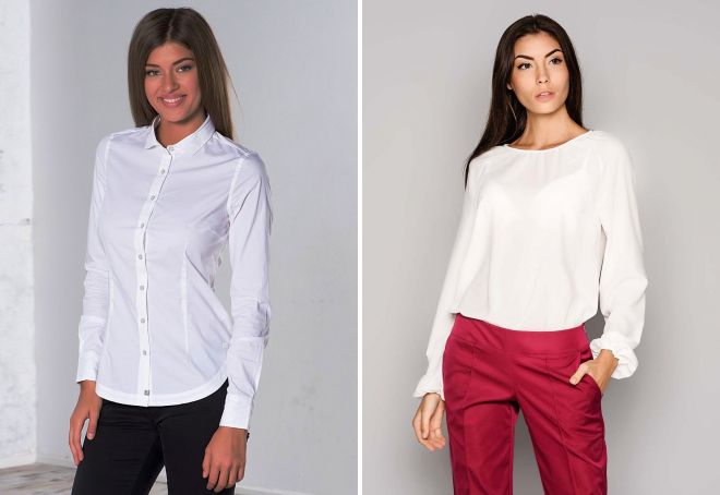 белая блузка 2017 белая блузка 2017
