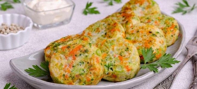 фото1 овощные котлеты в духовке