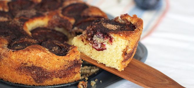 сливовый пирог по рецепту нью йорк таймс сливовый пирог по рецепту нью йорк таймс