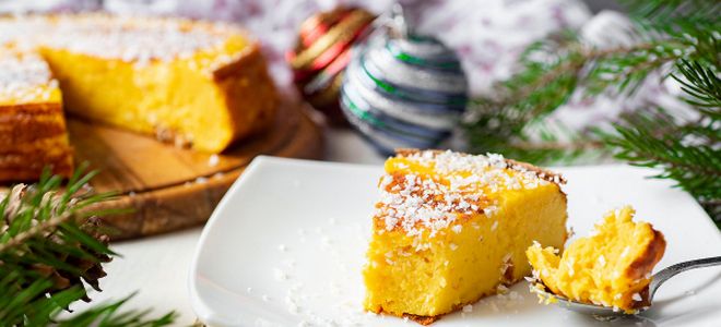 фото1 творожно тыквенная запеканка в духовке