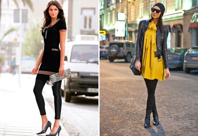 платье с лосинами платье с лосинами