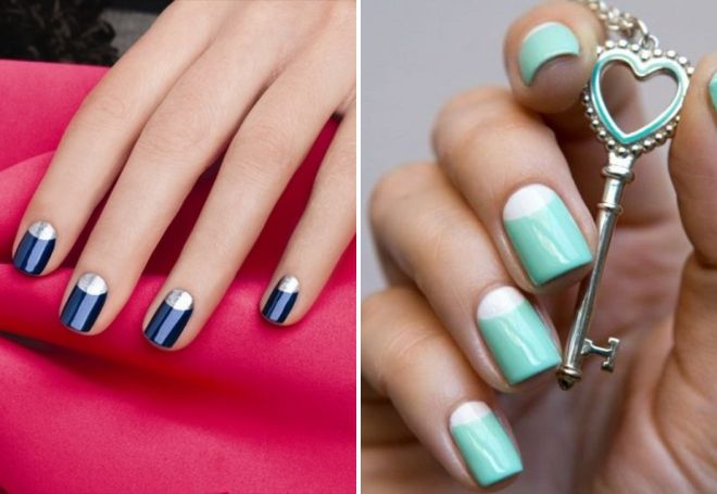 лунный маникюр на выпускной лунный маникюр на выпускной