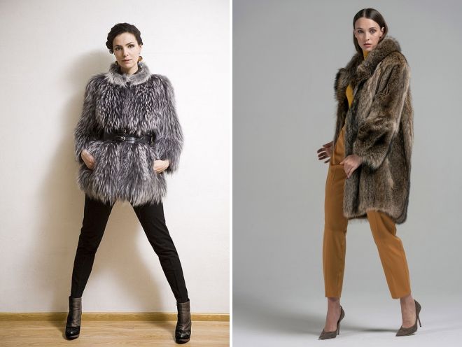 полушубок из енота полушубок из енота