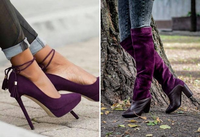обувь баклажанового цвета обувь баклажанового цвета