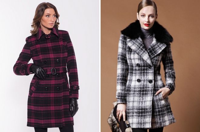 приталенное пальто в клетку приталенное пальто в клетку