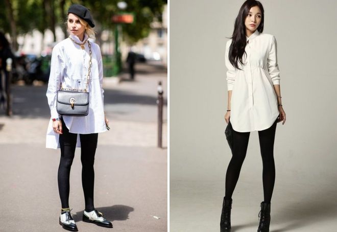 рубашка с лосинами рубашка с лосинами