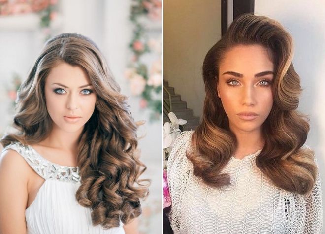 крупные голливудские локоны крупные голливудские локоны