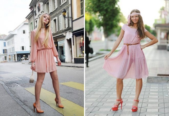 какие туфли подойдут к персиковому платью какие туфли подойдут к персиковому платью