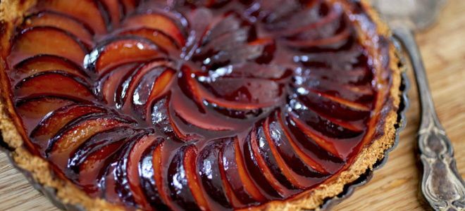 сливовый тарт сливовый тарт