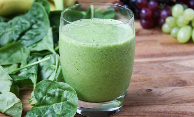смузи со шпинатом смузи со шпинатом