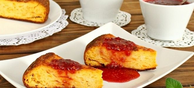 фото2 творожно тыквенная запеканка в мультиварке