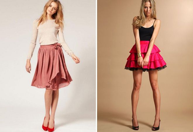 короткая многослойная юбка короткая многослойная юбка