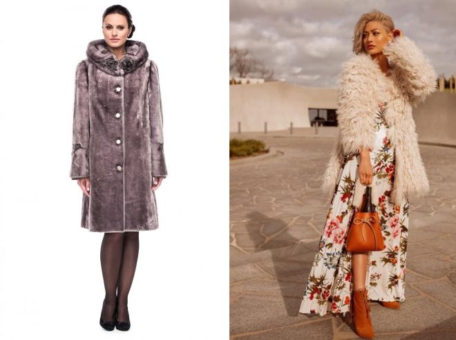 полушубки с пуговицами полушубки с пуговицами