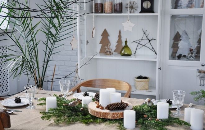 новогодние украшения в эко стиле новогодние украшения в эко стиле