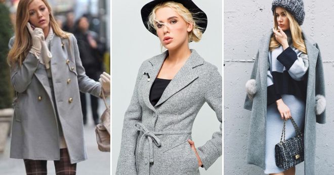 Аксессуары к светло серому пальто Аксессуары к светло серому пальто