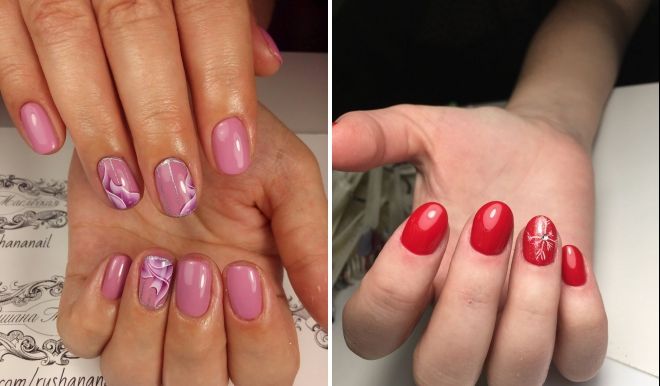 маникюр на короткие круглые ногти маникюр на короткие круглые ногти