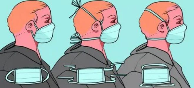 тканевая защитная маска тканевая защитная маска