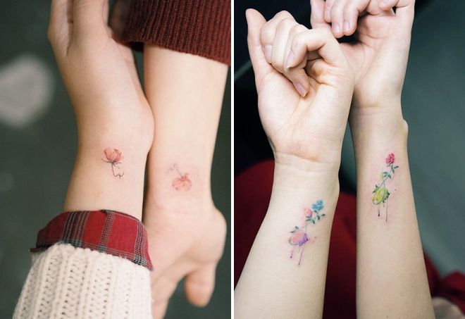 красивые парные тату красивые парные тату