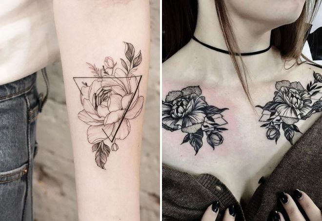 красивые тату цветы красивые тату цветы