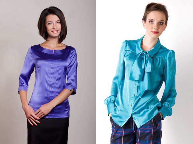 блузки из натурального шелка блузки из натурального шелка