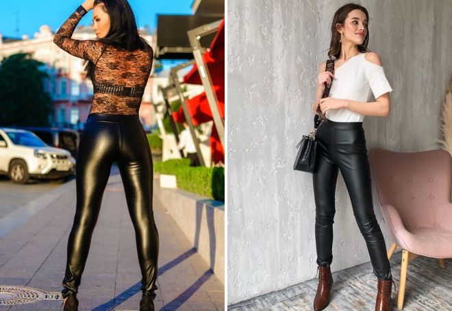 кожаные лосины кожаные лосины