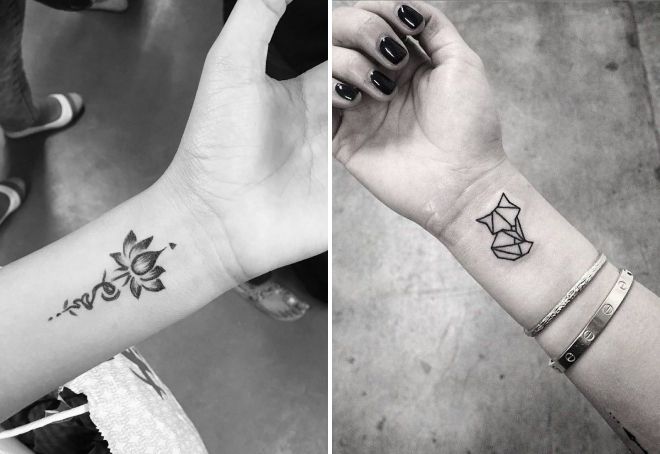 красивые тату на запястье для девушек красивые тату на запястье для девушек