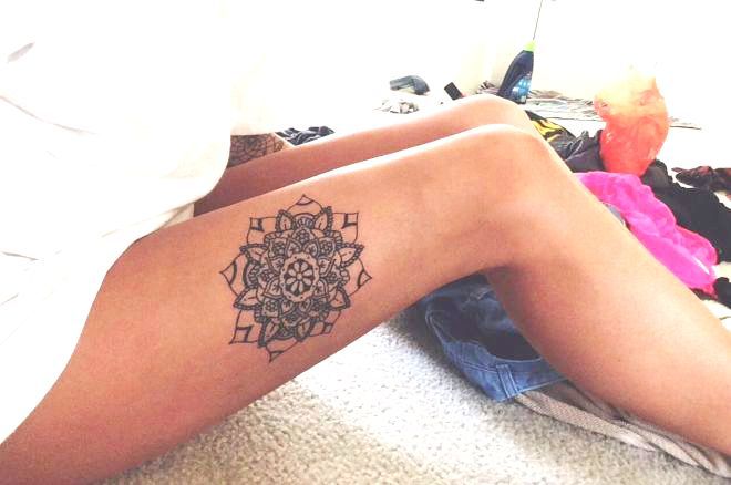 для девушек на ноге узоры сбоку для девушек на ноге узоры сбоку