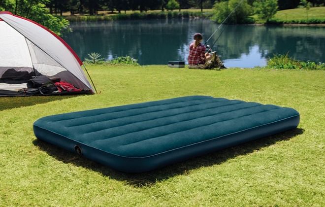 туристический надувной матрас туристический надувной матрас