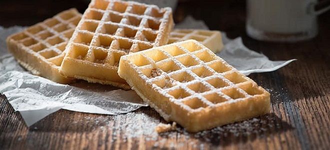 венские вафли на молоке венские вафли на молоке