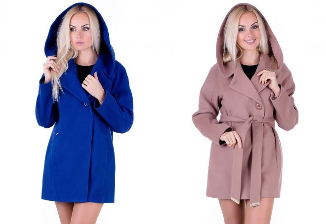 женское короткое пальто с капюшоном женское короткое пальто с капюшоном